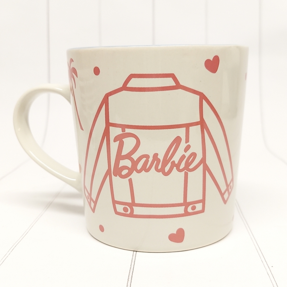 Zak! Barbie Mug with Pink Jacket Design